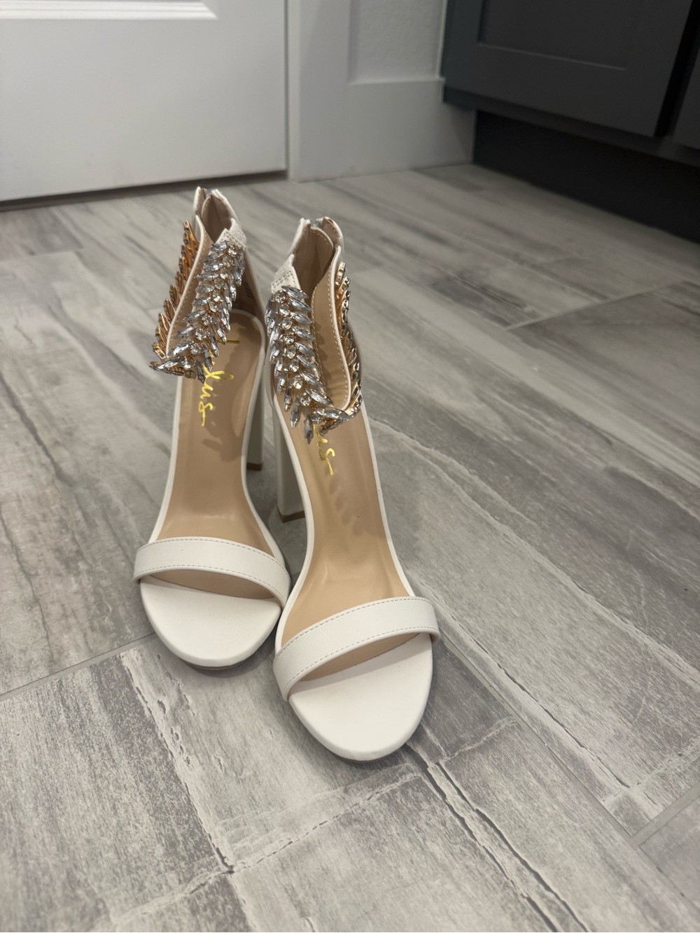 Never worn - wedding heels
